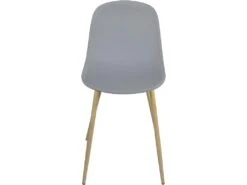 Lot De 2 Chaises De Cuisine Design YENI (gris) -Deco.fr Soldes Boutique chaise 9525683