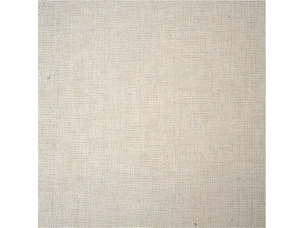 Chaise De Table Beige Lin Et Pieds En Bois D'Hévéa 4 Chaise De Table Beige Lin Et Pieds En Bois D'Hévéa – Image 4