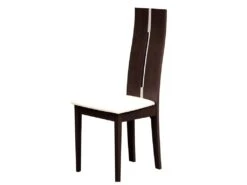 Ensemble Table CENTAURI + 4 Chaises SALENA - Hêtre - Wengé -Deco.fr Soldes Boutique ensemble table chaises 326783