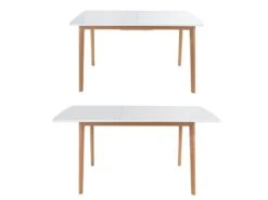 Ensemble Table Extensible 120/160cm HELGA Et 4 Chaises NORA Blanc - HAPPY GARDEN 9 Ensemble Table Extensible 120/160cm HELGA Et 4 Chaises NORA Blanc - HAPPY GARDEN -Deco.fr Soldes Boutique ensemble table et chaise 10779289