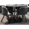 Ensemble CANNES Table + 4 Chaises Noir. Idéal Pour Cuisine Ou Salle à Manger. -Deco.fr Soldes Boutique ensemble table et chaise 12532001