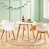 Ensemble Table Enfant LOULOUNE + 2 Chaises POUPINETTE - Blanc -Deco.fr Soldes Boutique ensemble table et chaise 13544149