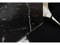 Marbs Ensemble Table, Table Noir Marbre Décor Et 4 Vault Chaises Noir. -Deco.fr Soldes Boutique ensemble table et chaise 22190395