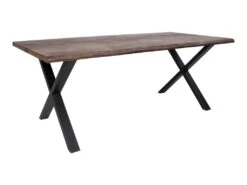 Tony Salle à Manger, 1 Table à Manger Et 6 Chaises, Marron Et Chêne. -Deco.fr Soldes Boutique ensemble table et chaise 22199911