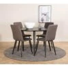 DippØ115BLBL Ensemble Table, Table Noir Et 4 Windu Lyx Chaises Gris. 15 DippØ115BLBL Ensemble Table, Table Noir Et 4 Windu Lyx Chaises Gris. -Deco.fr Soldes Boutique ensemble table et chaise 22203825