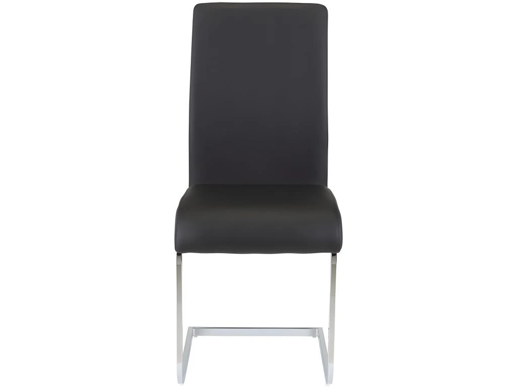 Ensemble Table AMELLE + 4 Chaises LIRICA - Blanc Et Noir 3 Ensemble Table AMELLE + 4 Chaises LIRICA - Blanc Et Noir – Image 3