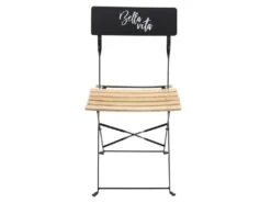 MALAM - Ensemble Table Repas Carrée Pliante + 2 Chaises Pliantes Noires 9 MALAM - Ensemble Table Repas Carrée Pliante + 2 Chaises Pliantes Noires -Deco.fr Soldes Boutique ensemble table et chaise 9902811