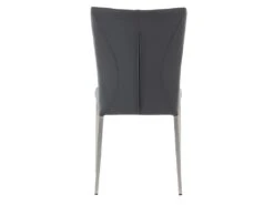 Ensemble Table + 4 Chaises TALICIA - Blanc Et Anthracite 18 Ensemble Table + 4 Chaises TALICIA - Blanc Et Anthracite -Deco.fr Soldes Boutique ensemble tables chaises 301303