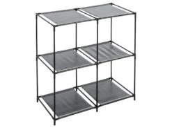 Étagère 4 Casiers "Mix N Modul" 68cm Noir
