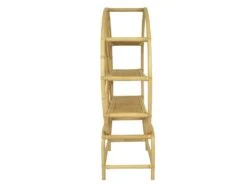 Etagère Avec 3 Tablettes En Rotin Et Bambou - Coloris : Naturel - SETHA -Deco.fr Soldes Boutique etagere 14291185