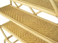 Etagère Avec 3 Tablettes En Rotin Et Bambou - Coloris : Naturel - SETHA -Deco.fr Soldes Boutique etagere 14291193