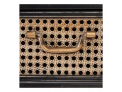 Etagère 4 Niches 1tiroir Noir Marron/Métal - AZZARI -Deco.fr Soldes Boutique etagere 17628329