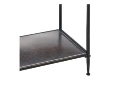 Etagère 4 Niches 1tiroir Noir Marron/Métal - AZZARI -Deco.fr Soldes Boutique etagere 17628333