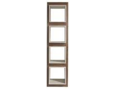 Étagère De Noyer Et Cubes Gris 3027 ANGEL CERDA -Deco.fr Soldes Boutique etagere 18427653