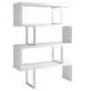 Étagère En Bois De Blanc Et Acier Chromé 3026 ANGEL CERDA 12 Étagère En Bois De Blanc Et Acier Chromé 3026 ANGEL CERDA -Deco.fr Soldes Boutique etagere 18427777