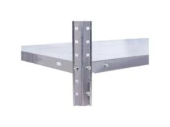 Étagère De Rangement à 4 Niveaux Catter House Nils Solid 137 70x30x137 Cm Charge Lourde 200 Kg Cadre En Acier Galvanisé -Deco.fr Soldes Boutique etagere 19434117