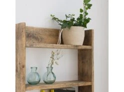 Etagère En Bois De Couleur Marron 60 Cm -Deco.fr Soldes Boutique etagere 19887541