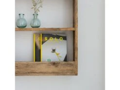 Etagère En Bois De Couleur Marron 60 Cm -Deco.fr Soldes Boutique etagere 19887543