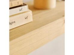 Étagère En Bois De Pin En Couleur Naturel 55 Cm -Deco.fr Soldes Boutique etagere 22182943