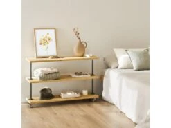 Étagère Ou Porte-chaussures En Bois D'épicéa En Couleur Naturel -Deco.fr Soldes Boutique etagere 22182973