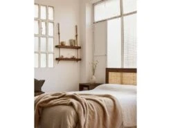 Etagère Suspendue En Bois Couleur Marron 2 étages 70 Cm -Deco.fr Soldes Boutique etagere 22183035