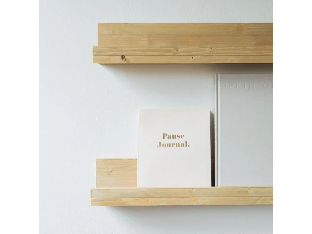 Etagère En Bois De Couleur Naturel 40 Cm 4 Etagère En Bois De Couleur Naturel 40 Cm – Image 4