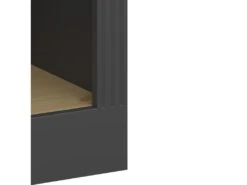 Noah Étagère 4 Tablettes De Rangement, Noir Laqué, Teinté. -Deco.fr Soldes Boutique etagere 22185469