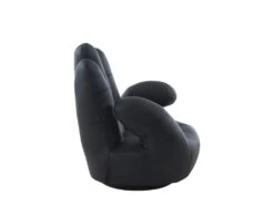 Fauteuil Main Enfant Pivotant En Simili CATCHY - Noir -Deco.fr Soldes Boutique fauteuil enfant 395643
