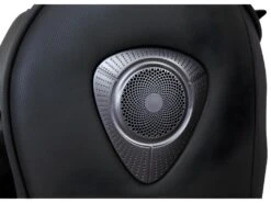 Fauteuil Massant ADRASTEE En Simili - Option Bluetooth - Anthracite -Deco.fr Soldes Boutique fauteuil massant 307109