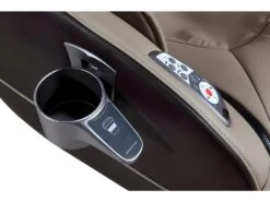 Fauteuil Massant ADRASTEE En Simili - Option Bluetooth - Anthracite -Deco.fr Soldes Boutique fauteuil massant 307253