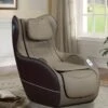 Fauteuil Massant ADRASTEE En Simili - Option Bluetooth - Beige -Deco.fr Soldes Boutique fauteuil massant 310223