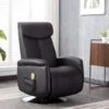 Fauteuil Massant KOSTAS En Simili - Noir -Deco.fr Soldes Boutique fauteuil massant 320505