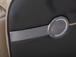 Fauteuil Massant KASOU En Simili Avec LEDs - Système Zéro Gravité - Option Bluetooth - Beige -Deco.fr Soldes Boutique fauteuil massant 377529