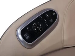 Fauteuil Massant KASOU En Simili Avec LEDs - Système Zéro Gravité - Option Bluetooth - Beige -Deco.fr Soldes Boutique fauteuil massant 377537