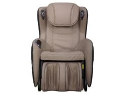 Fauteuil Massant KASOU En Simili Avec LEDs - Système Zéro Gravité - Option Bluetooth - Beige -Deco.fr Soldes Boutique fauteuil massant 377541