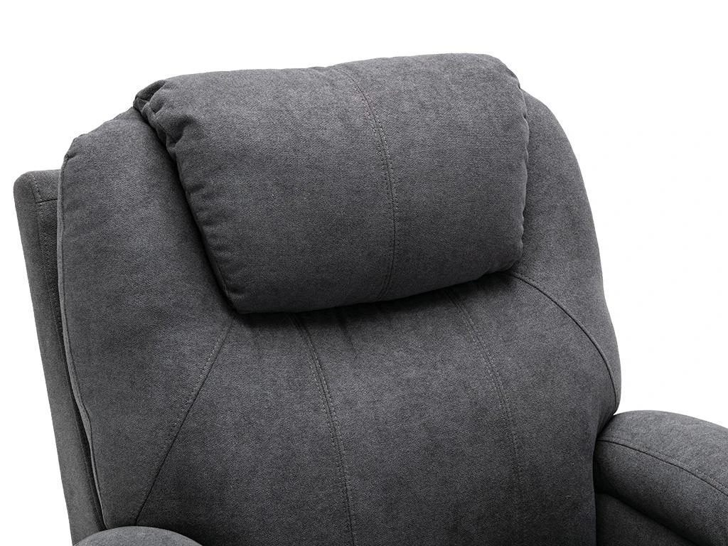 Fauteuil Massant SILVANO En Tissu - Gris 7 Fauteuil Massant SILVANO En Tissu - Gris – Image 7