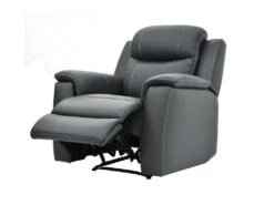 Fauteuil Relax EVASION En Cuir - Gris 19 Fauteuil Relax EVASION En Cuir - Gris -Deco.fr Soldes Boutique fauteuil relax 182169