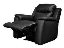 Fauteuil Relax EVASION En Cuir - Noir