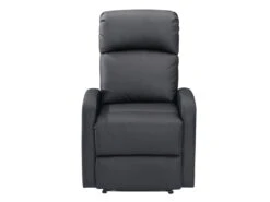 Fauteuil Relax En Simili ISAO - Noir -Deco.fr Soldes Boutique fauteuil relax 299233
