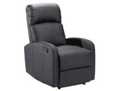 Fauteuil Relax En Simili ISAO - Noir -Deco.fr Soldes Boutique fauteuil relax 299235