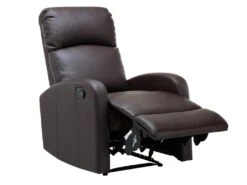 Fauteuil Relax En Simili ISAO - Marron -Deco.fr Soldes Boutique fauteuil relax 299253