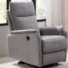 Fauteuil Relax électrique En Tissu ONESTI II - Gris Clair -Deco.fr Soldes Boutique fauteuil relax 303631