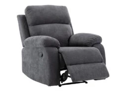 Fauteuil Relax En Tissu TOLZANO - Anthracite 11 Fauteuil Relax En Tissu TOLZANO - Anthracite -Deco.fr Soldes Boutique fauteuil relax 378981