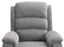 Fauteuil Relax électrique En Tissu Anthracite NEVERS -Deco.fr Soldes Boutique fauteuil relax 385399