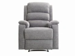 Fauteuil Relax électrique En Tissu Anthracite NEVERS -Deco.fr Soldes Boutique fauteuil relax 385403