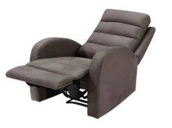 Fauteuil Relax En Tissu GIORGIA - Marron -Deco.fr Soldes Boutique fauteuil relax 391855
