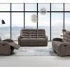 Fauteuil Relax En Tissu GIORGIA - Marron -Deco.fr Soldes Boutique fauteuil relax 394143