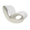 VOIDO - Fauteuil In And Out Blanc Satin -Deco.fr Soldes Boutique fauteuil 10562123