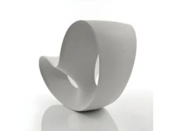 VOIDO - Fauteuil In And Out Blanc Satin -Deco.fr Soldes Boutique fauteuil 10562127