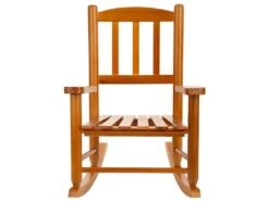 Chaise à Bascule Pour Enfants En Bois De Peuplier Miel -Deco.fr Soldes Boutique fauteuil 10832445